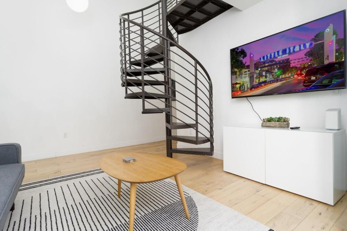 Bright And Trendy 2-Story Bankers Hill Condo 圣地亚哥 外观 照片